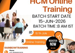 Oracle fusion HCM Online Training